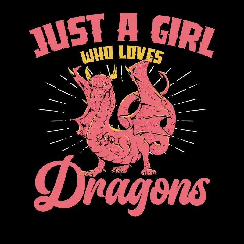 Nur ein Mädchen liebt Drachen