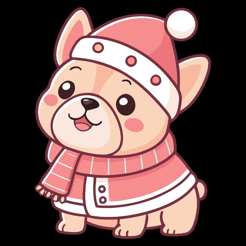 Cucciolo Rosa Chic Invernale