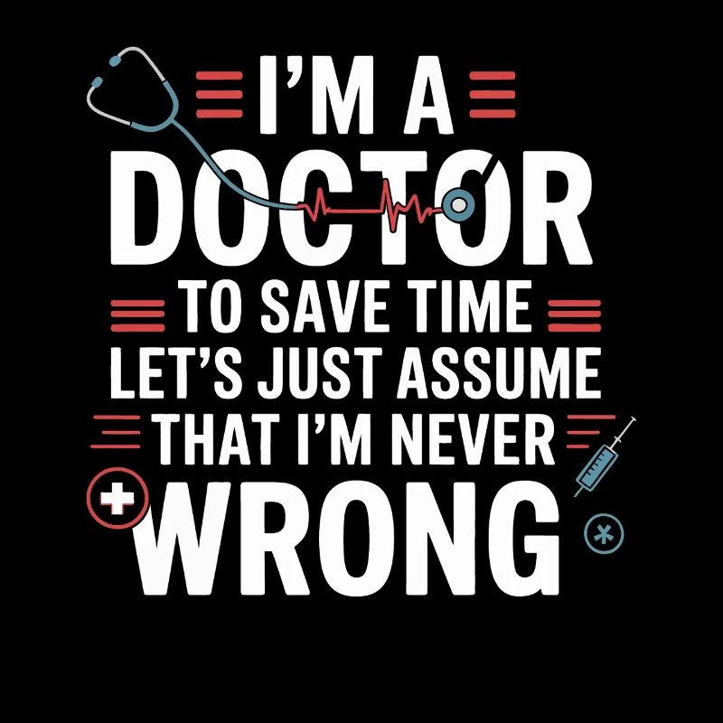 I'm a doctor – save time, never wrong