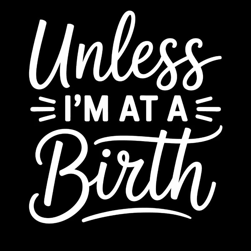 Unless I’m At A Birth