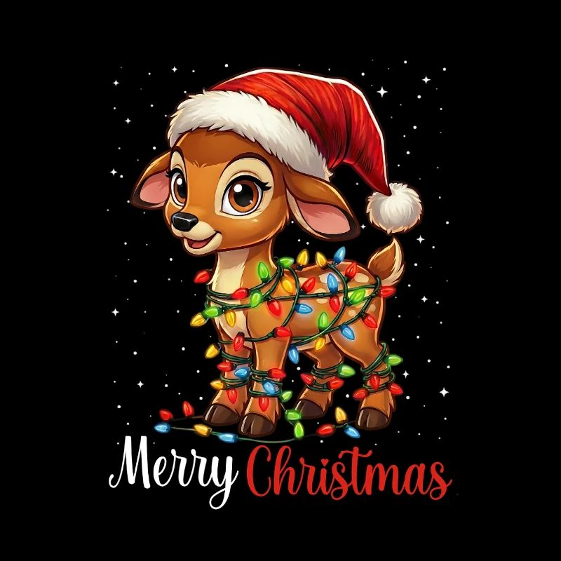 Costume mignon de cerf et de renne pour Noël