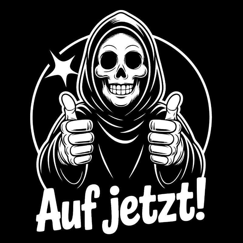 Grim Reaper Thumbs Up Now