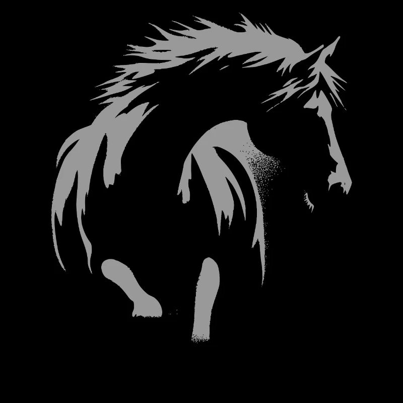 Silhouette du cheval – élégance et liberté