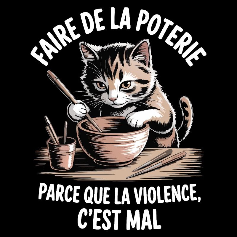 Pottery, because violence is bad
