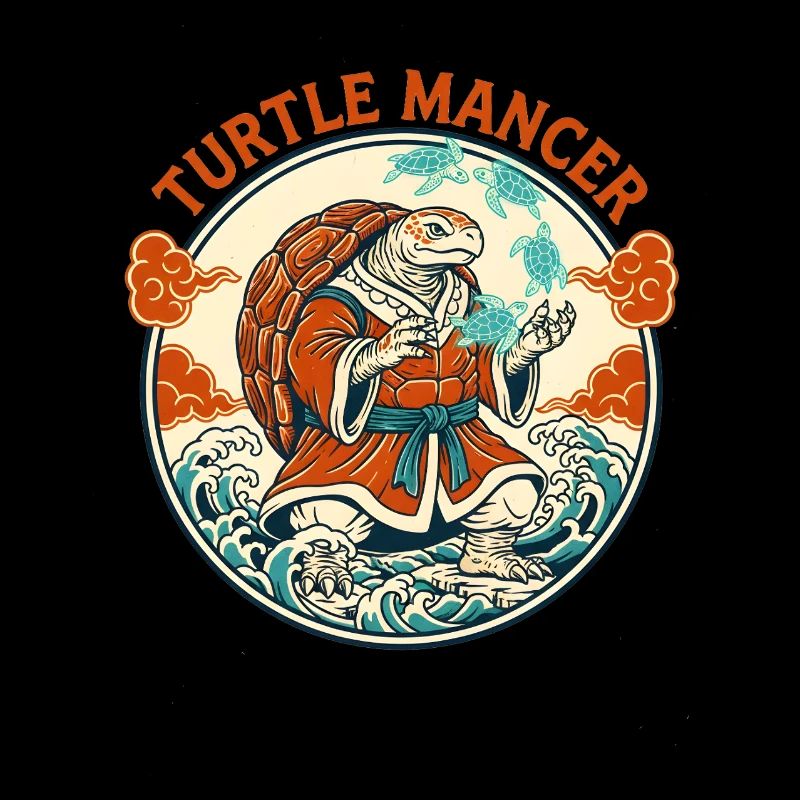 Mystical Turtle Mancer with Spirit Turtles