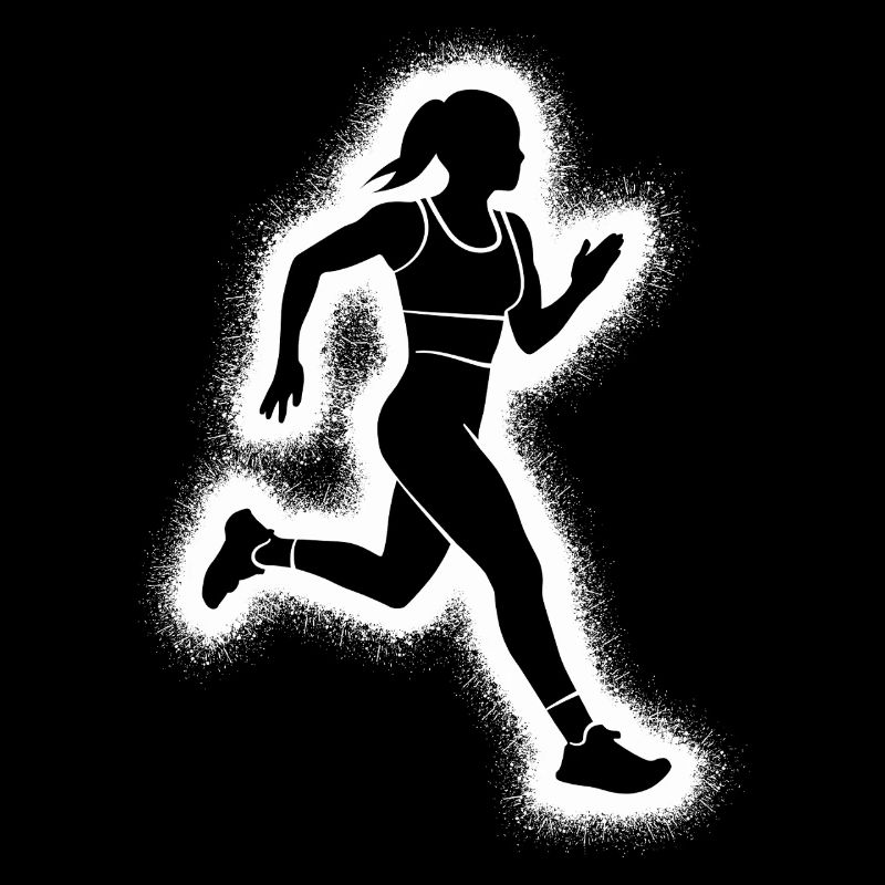 Course à pied, jogging, filles Coureuses