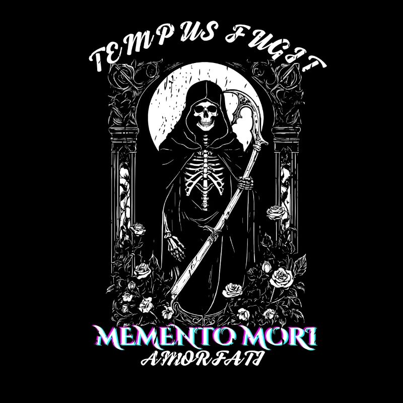 Squelette de la Faucheuse Tarot Souvenir de Mori