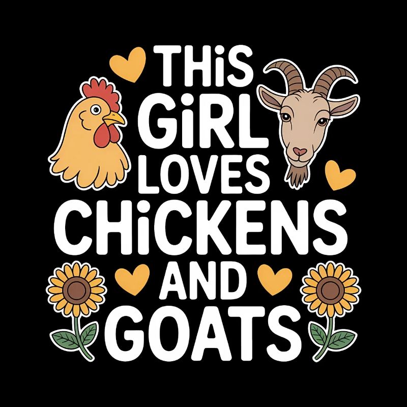 Hühner Ziegen Spruch Huhn Lustiges Hühner Geschenk