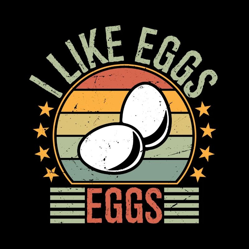 I Like Eggs T-shirt Foodie Scrambled Breakfast