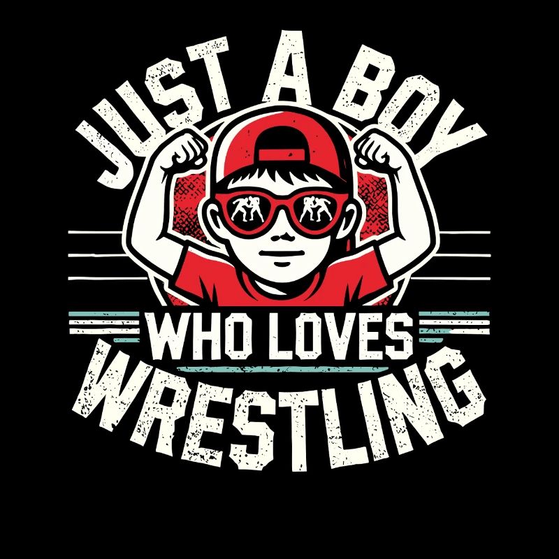 Lutte, Ringen, juste un garçon qui aime la lutte