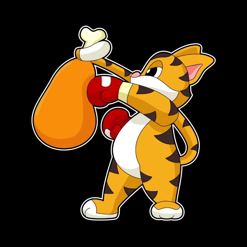 Boxeur Tiger Gants de boxe Boxe Boxe