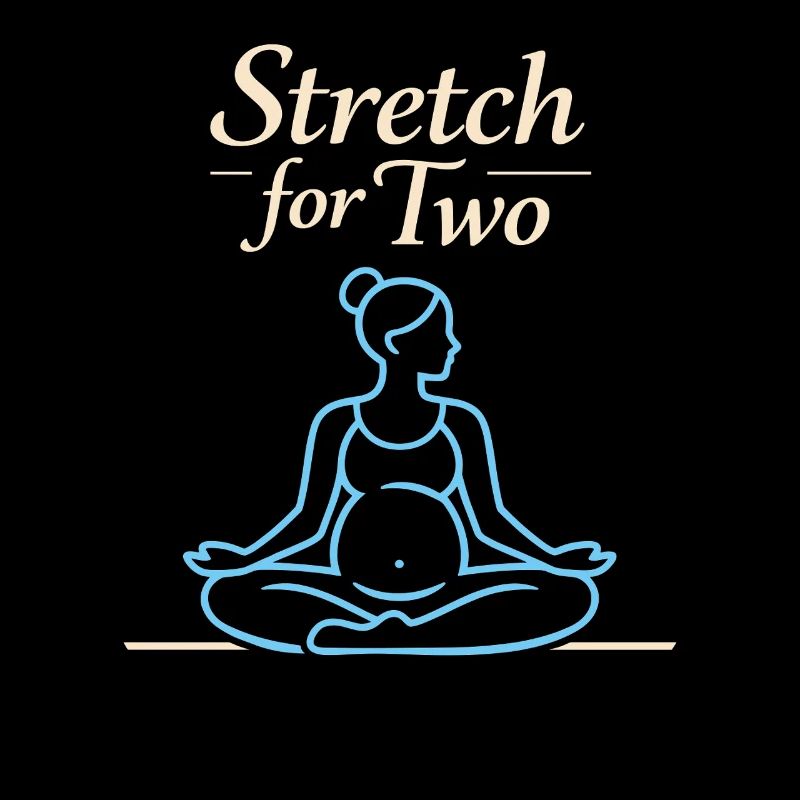 Mère enceinte de yoga prénatal