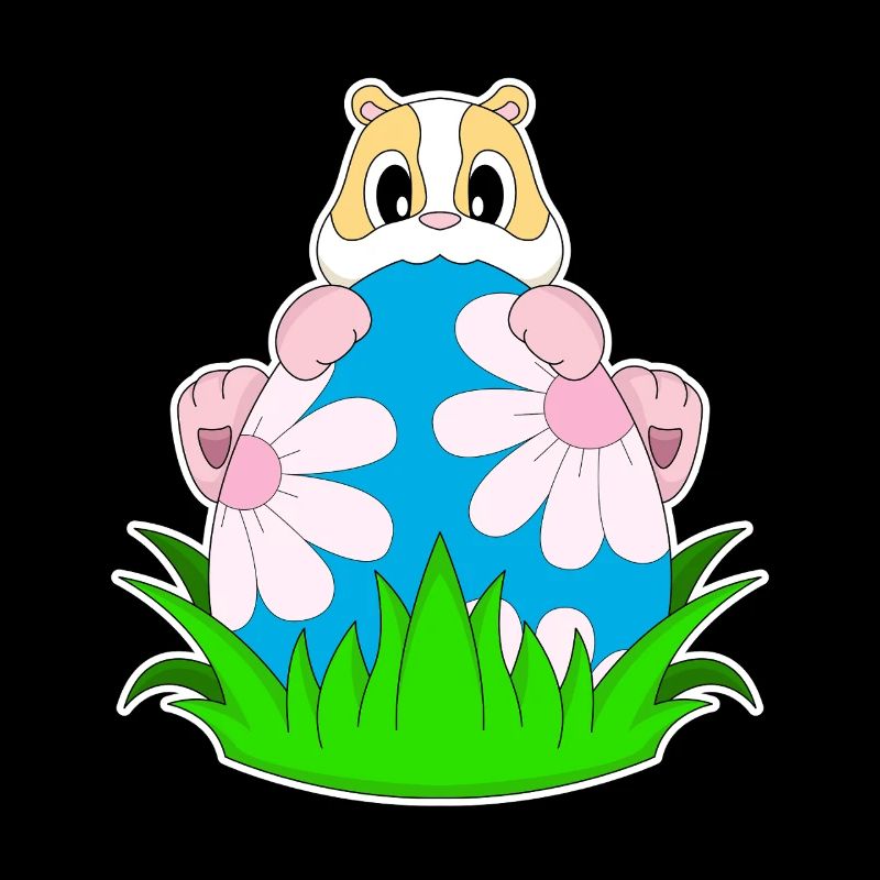 Hamster Ostern Osterei