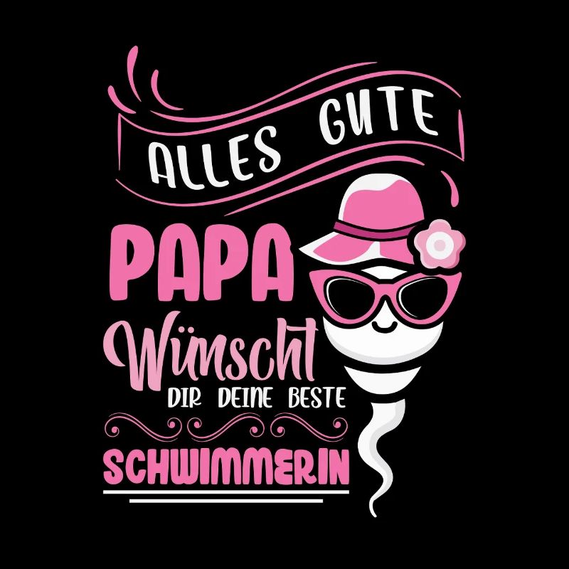 Alles Gute Papa wünscht dir dein bester Schwimmer
