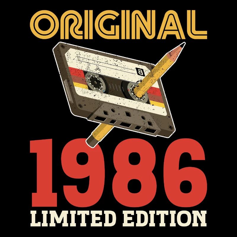 1986 40e Anniversaire 40 ans Original Vintage