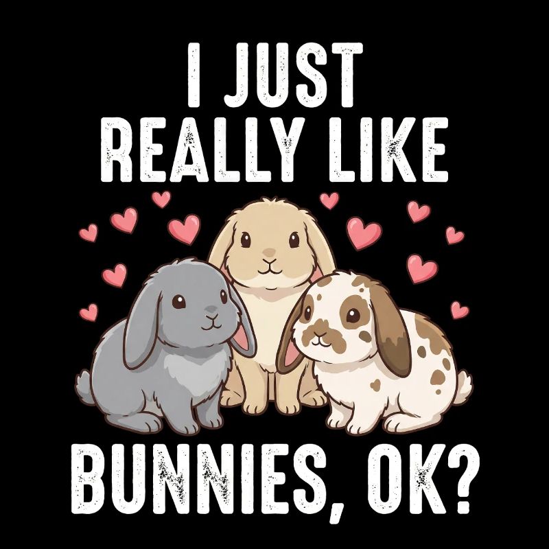 Des lapins mignons - J’aime vraiment les lapins, d’accord