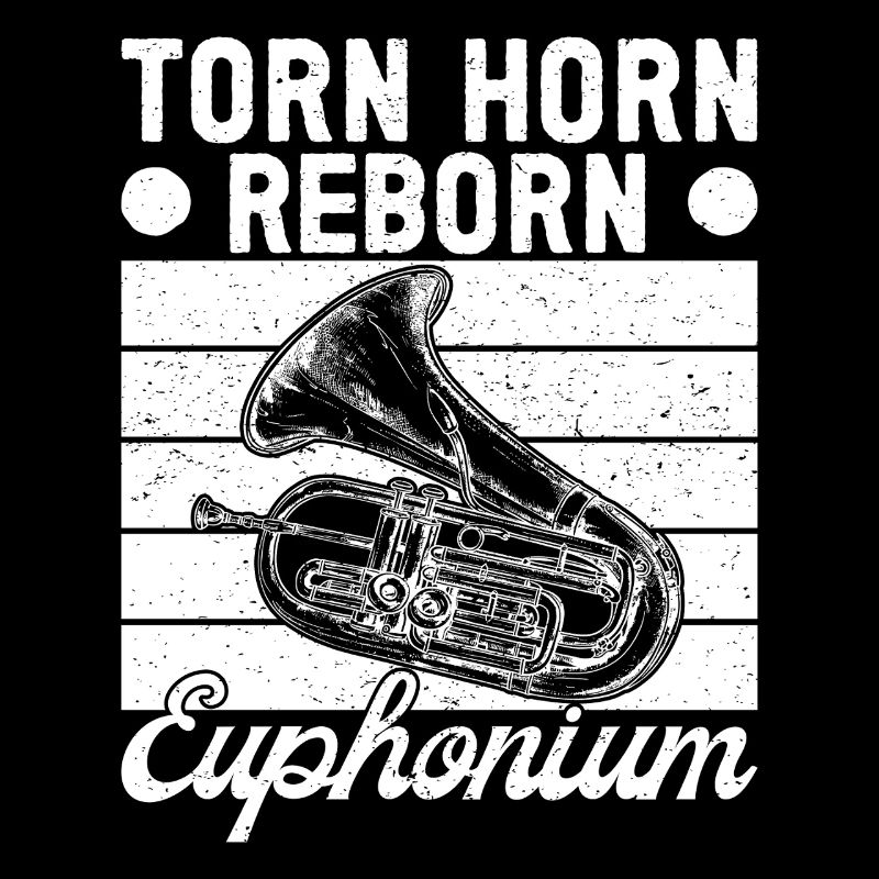 Bariton Player Torn Horn Reborn Euphonium