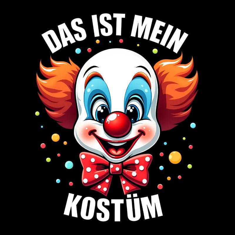 Déguisement de clown de carnaval Carnaval Carnaval