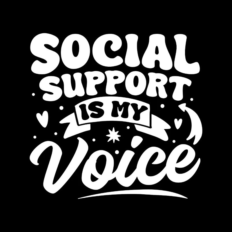 Citation d’assistant social : Le soutien est ma voix sociale