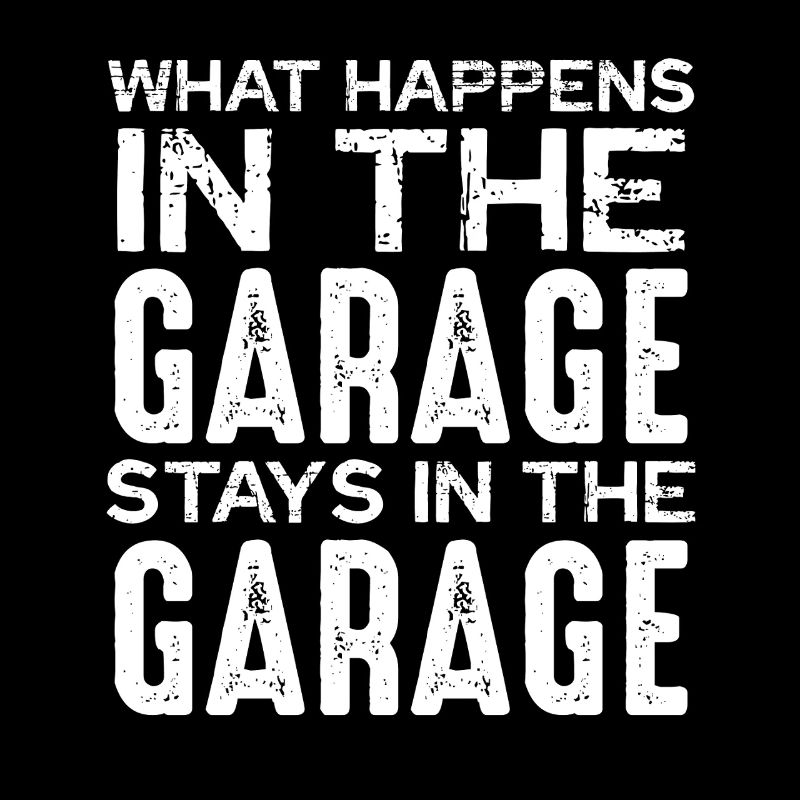 Garage saying what remains