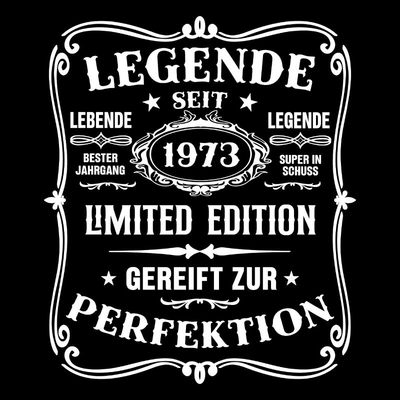 Legend Since 1973 Born 1973 Birthday 1973