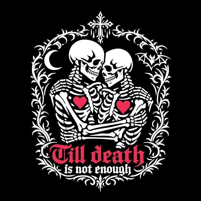 Till death is not enough | Skeleton | eternal love