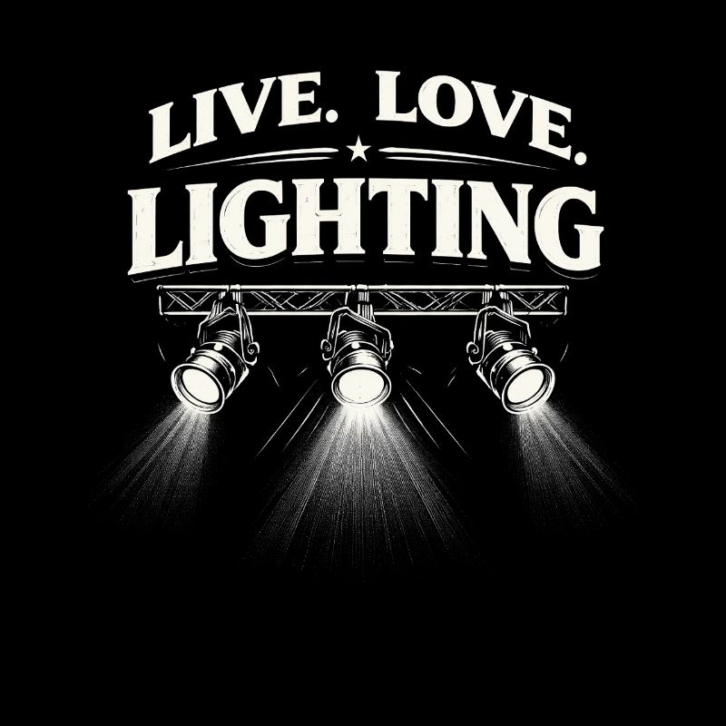 Lichttechniker Beleuchtungstechniker Lighting Guy