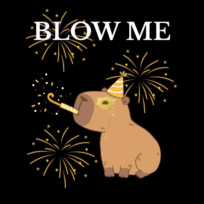 Souffle-moi du capibara et des feux d’artifice