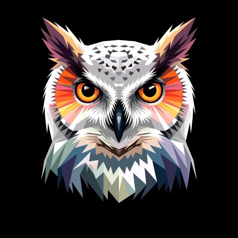 Schneeeule Weiße Eule Kauz Uhu Owl Schnee Eulen