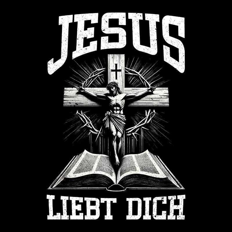 Jesus Liebt Dich Christlich Katholiken Gläubiger