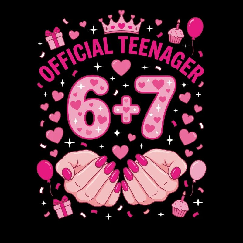 Adolescent officiel 13e 6+7 Cœurs