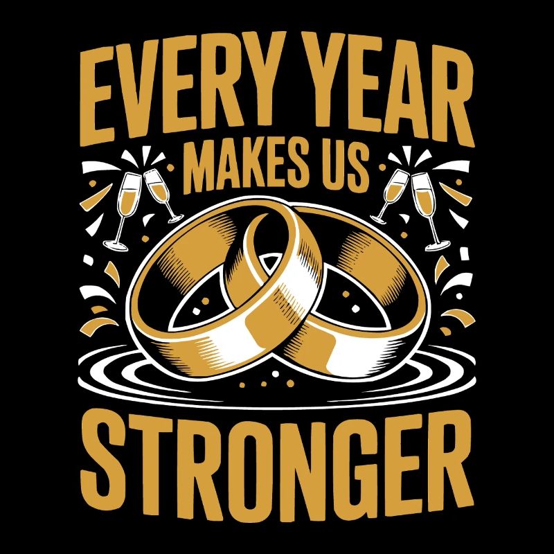 Hochzeitstag des Ehepaares 2026 Ehemann und Ehefrau