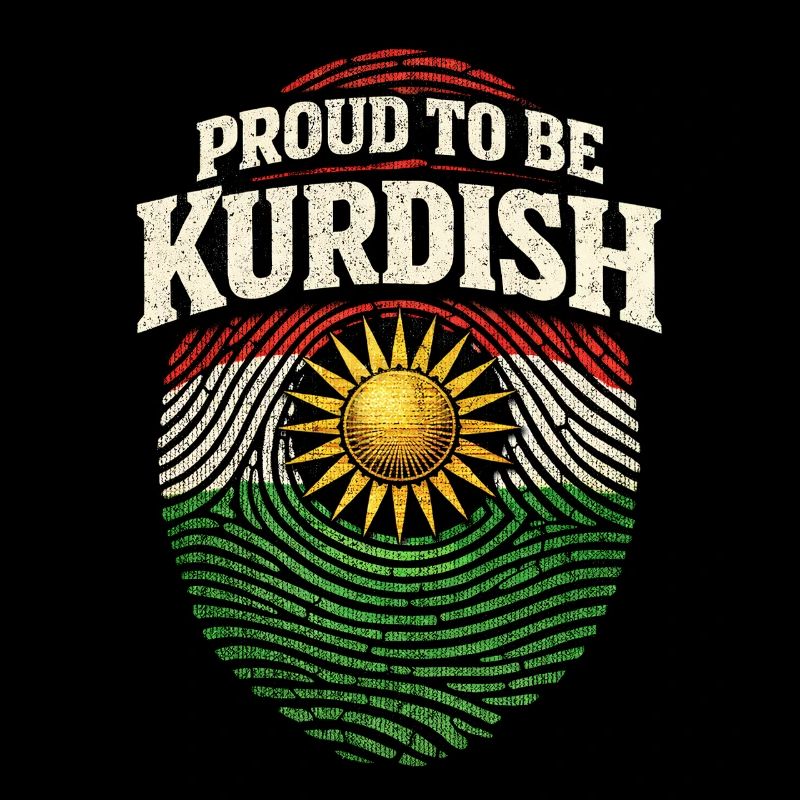 Kurdistan Kurde Kurden Proud To be Kurdish