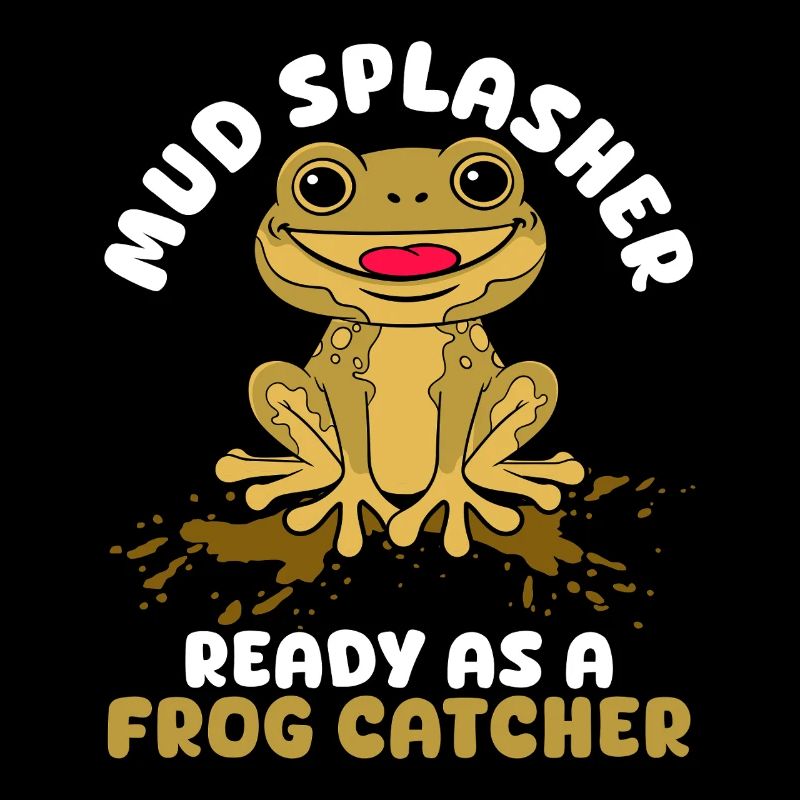 Trape-grenouilles, Éclabousseur-boue, grenouille