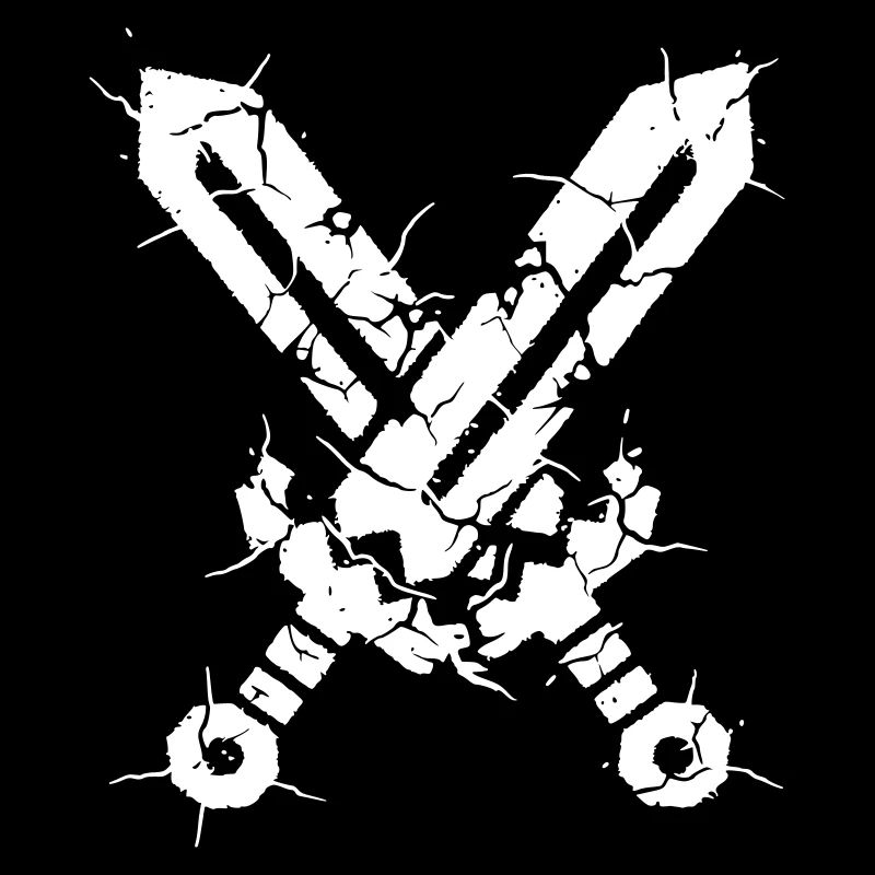 Combat des failles des épées croisées