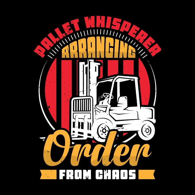 Staplerfahrer Englisch Spruch Stapler