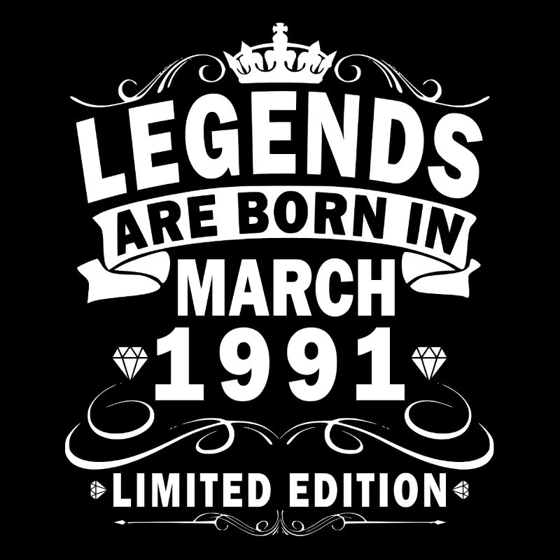 Cadeau pour le 35e anniversaire Mari Épouse Mars 1991