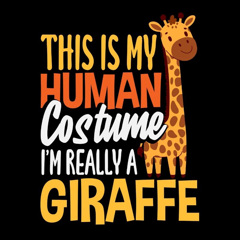 This is my human giraffe costume