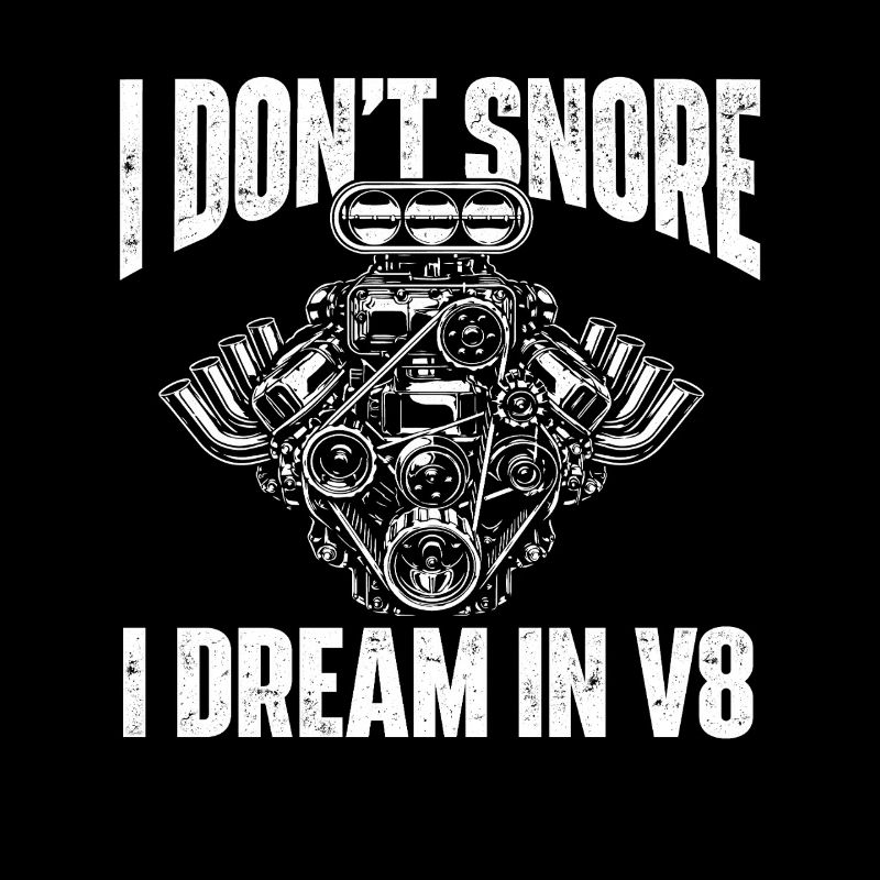 Ich träume im V8 lustigen Muscle-Car