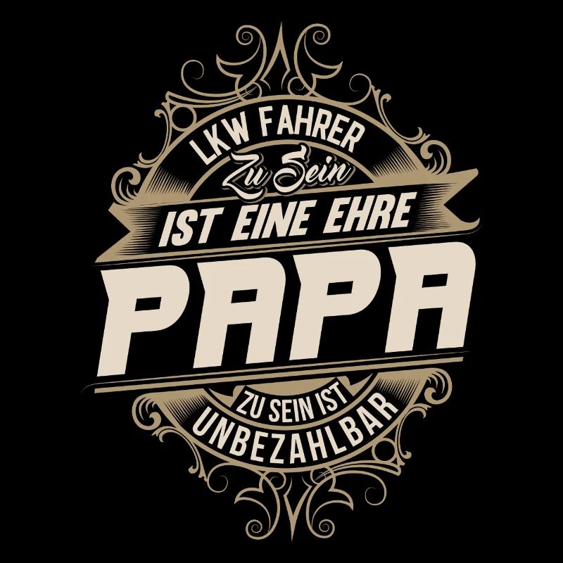 Lkw Fahrer Papa