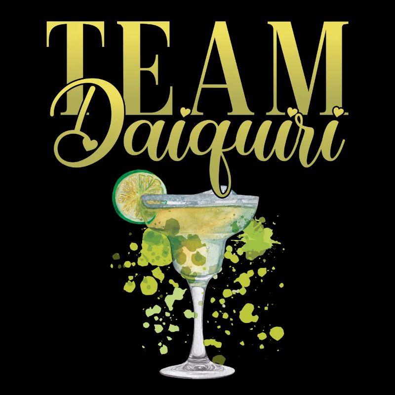 Équipe de cocktails de soirée de jeune fille Daiquiri