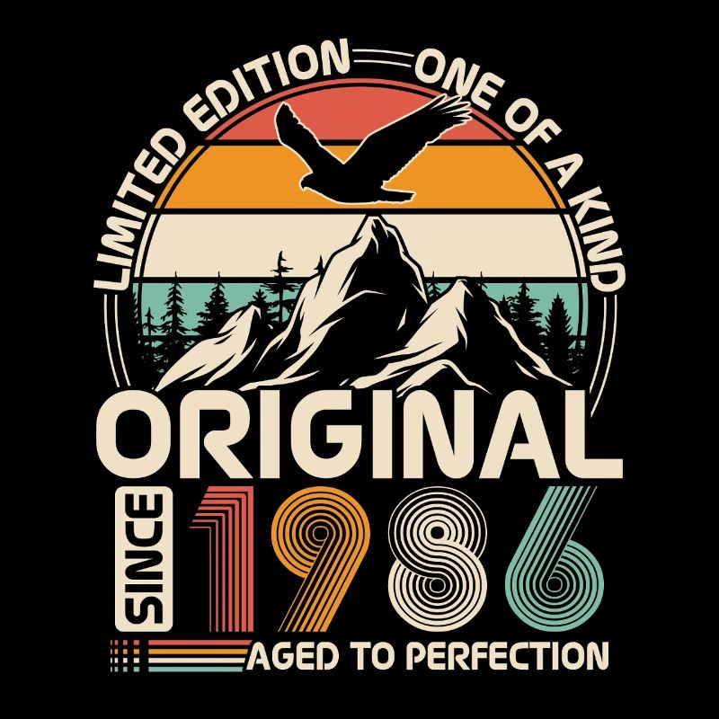 1986 Original Vintage Geburtstag Geschenk