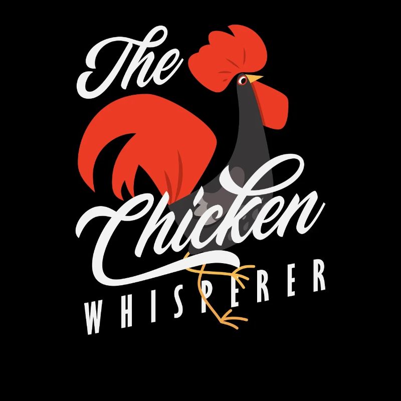 Der Hühner Flüsterer Lustiger Hahn