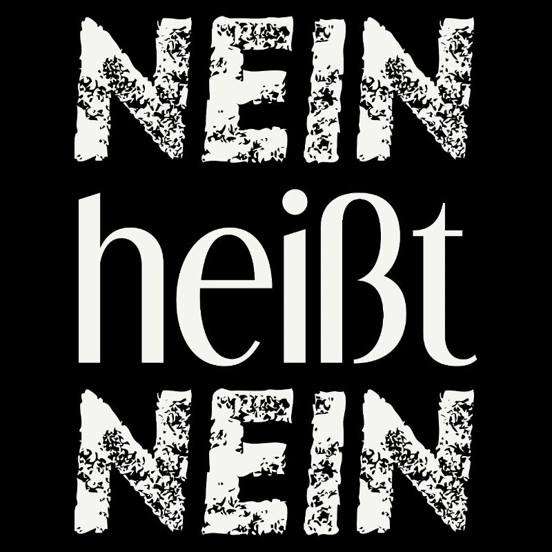 Nein heißt Nein Geschenkidee Feminismus Consent 