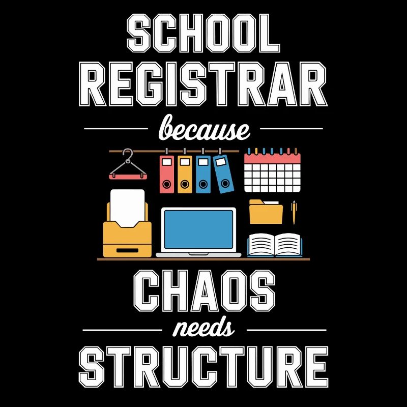 Registraire scolaire parce que le chaos a besoin de structure