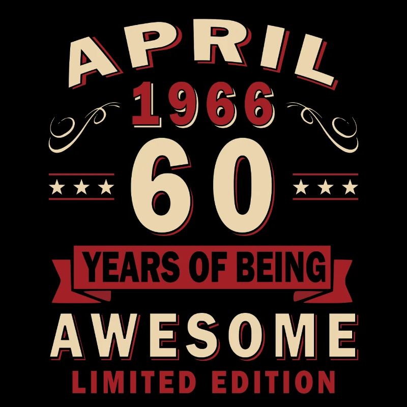 April 1966 60-jähriges Jubiläumsgeschenk