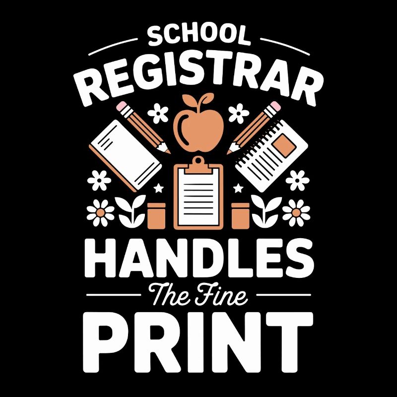 School Secretariat Office School Organization Work