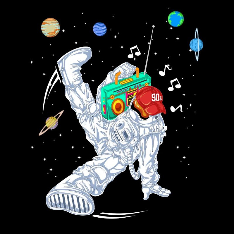 Chemise de danse Astronaut Rapper