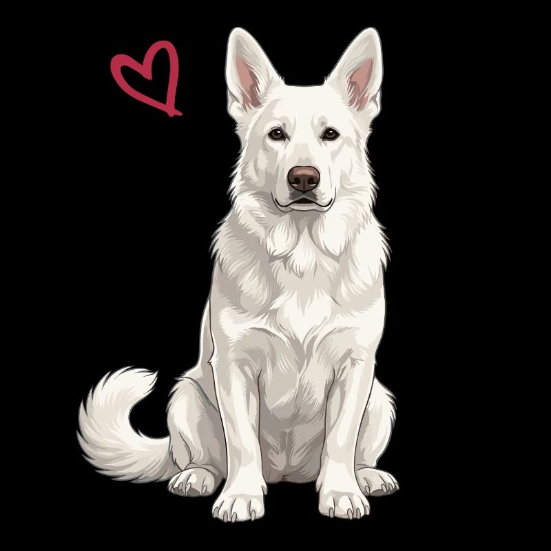 White German Shepherd, White Shepherd