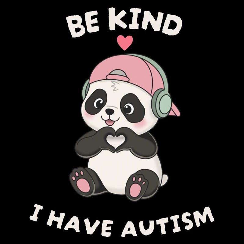 Be Kind I Garden Autism Panda